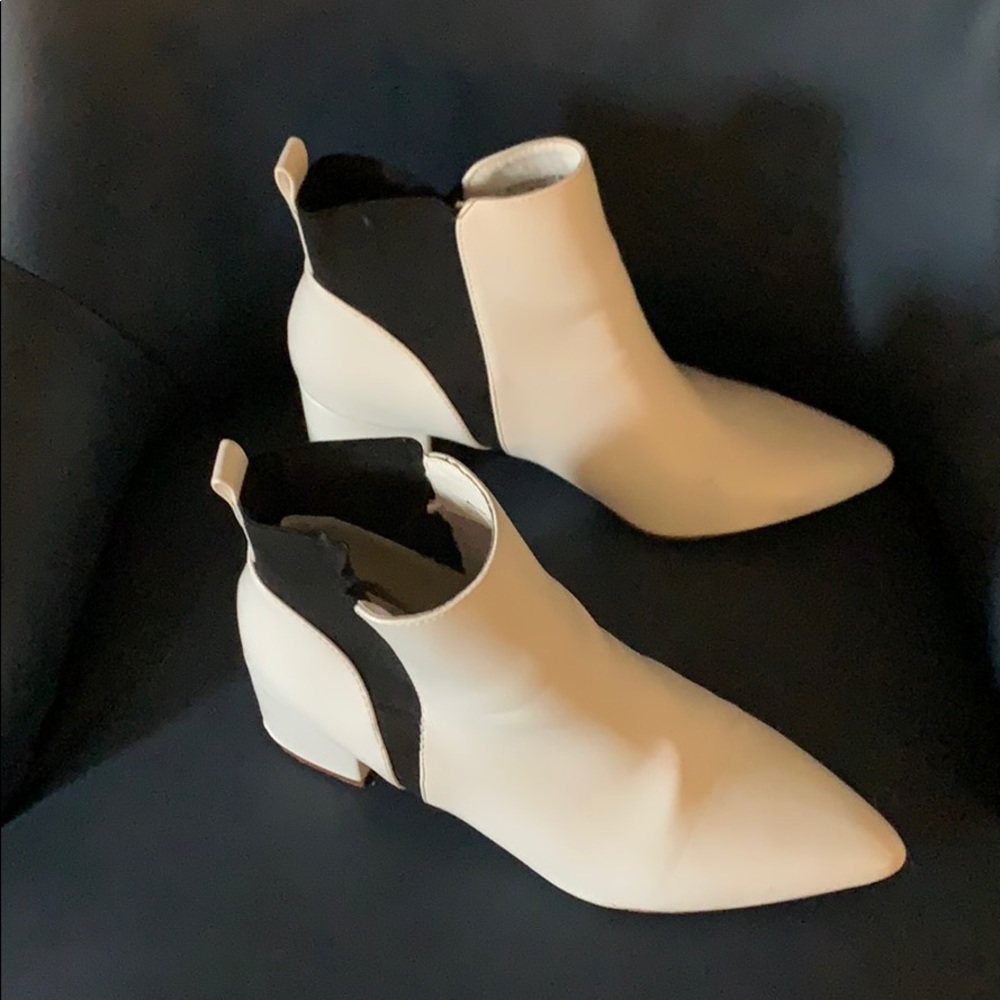 Lulus White Point Heeled Boots